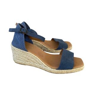 PICÓN Resort wear Handmade in Spain Summer Espadrilles Wedge Open Toe Sandal 8